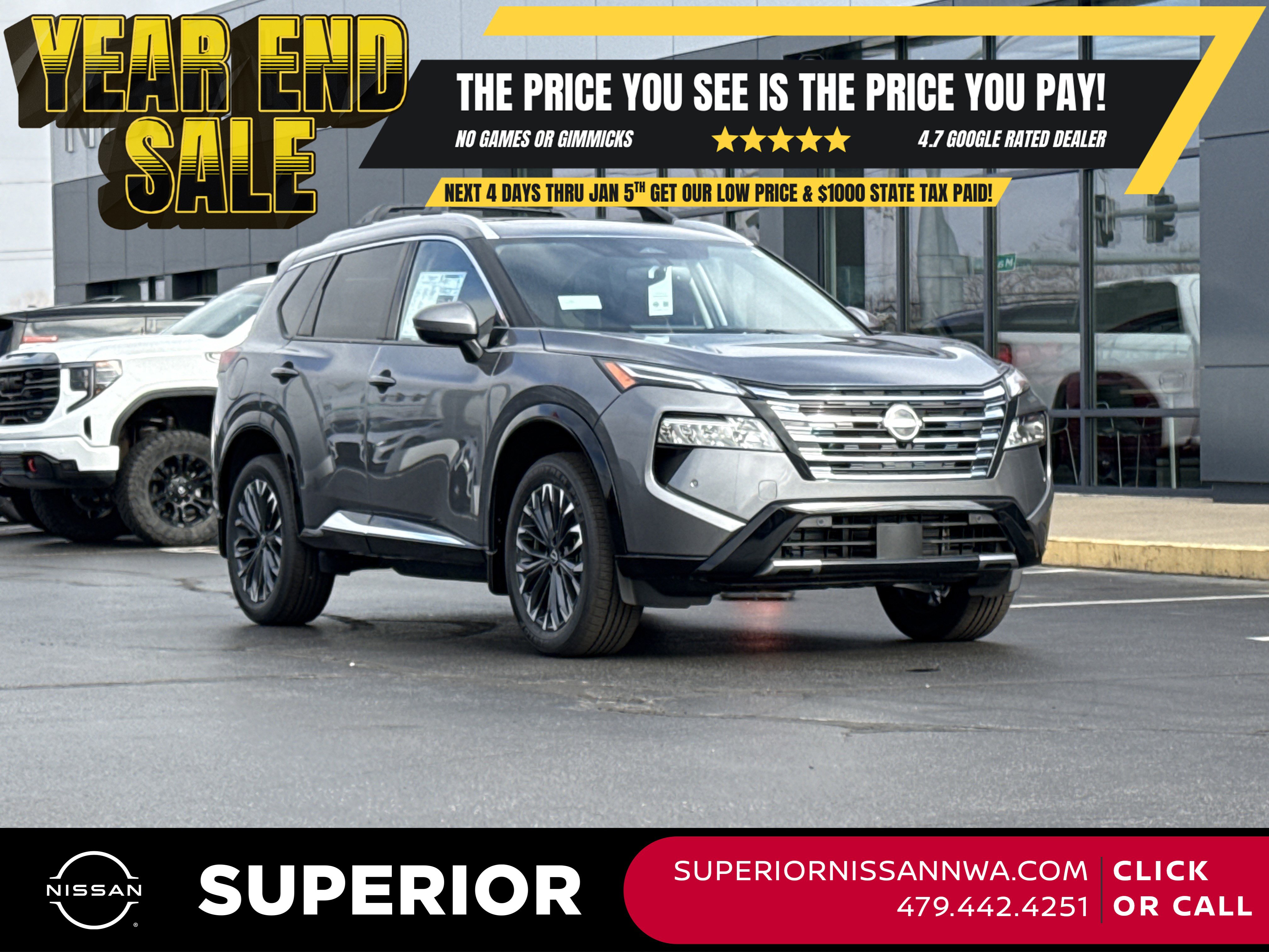 2026 Nissan Rogue Platinum's photo