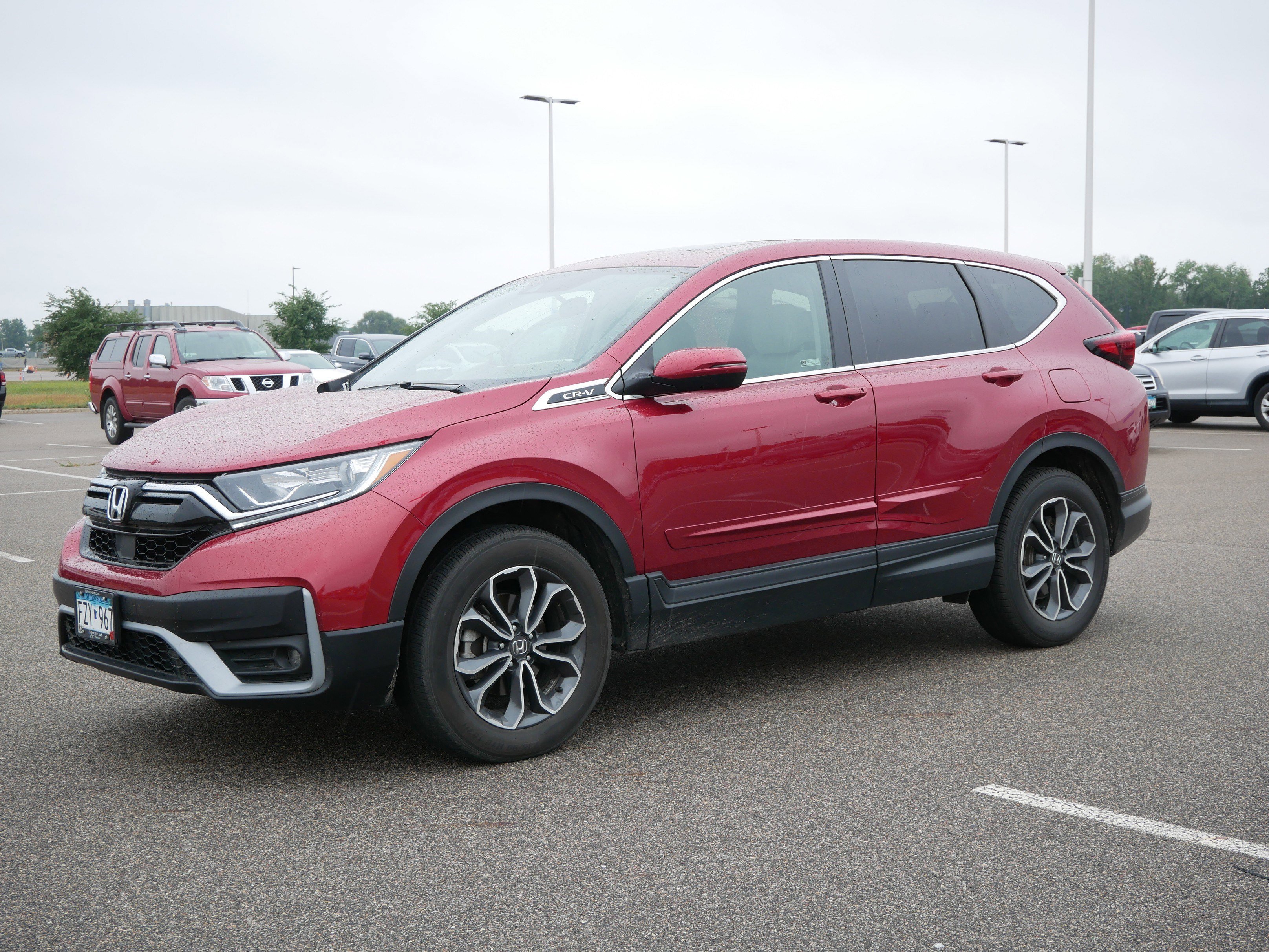 Used 2021 Honda CR-V EX with VIN 5J6RW2H59ML004807 for sale in Waite Park, Minnesota