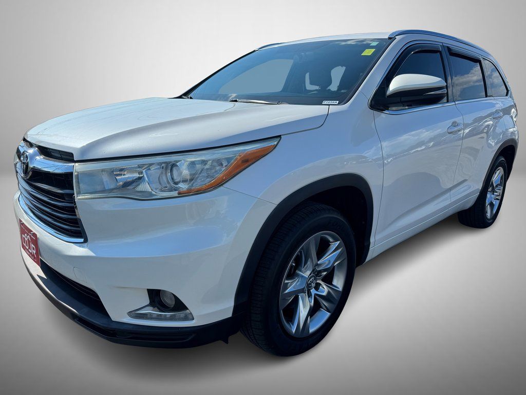 Used 2015 Toyota Highlander Limited with VIN 5TDYKRFH2FS044375 for sale in Albertville, AL