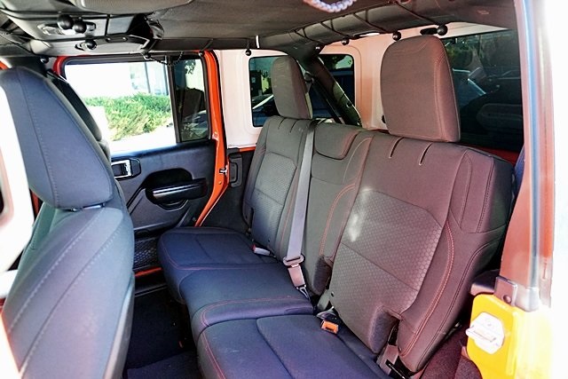 Used 2018 Orange Jeep Unlimited Rubicon image 21
