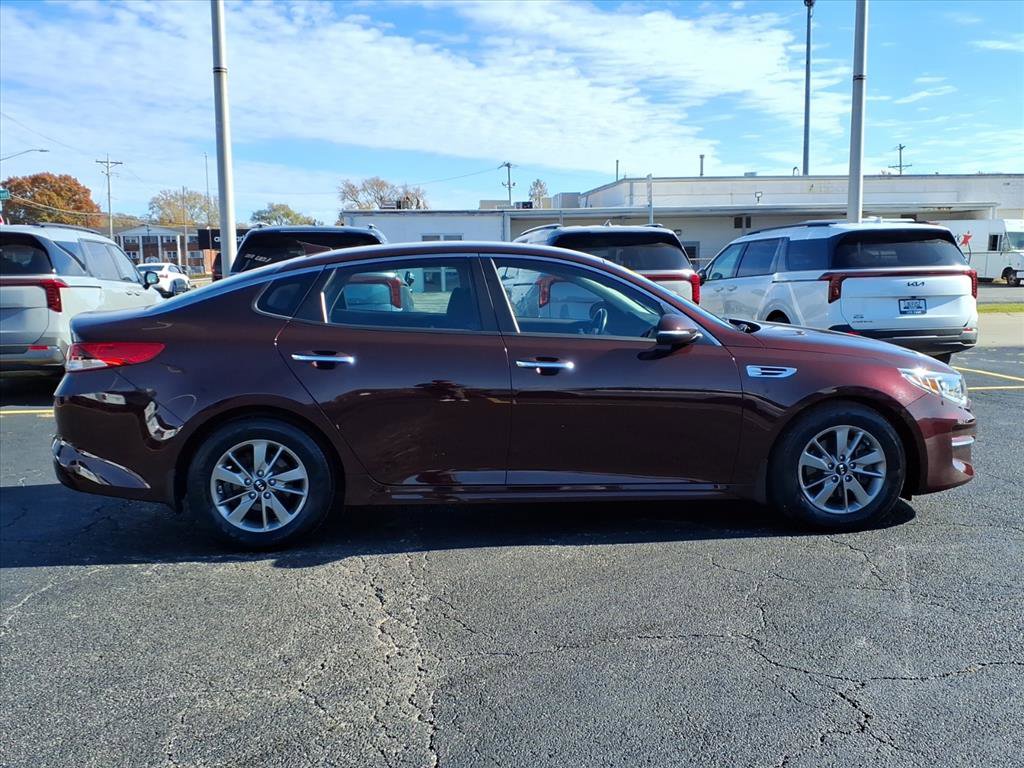 Used 2016 Kia Optima LX with VIN 5XXGT4L11GG033700 for sale in Moline, IL