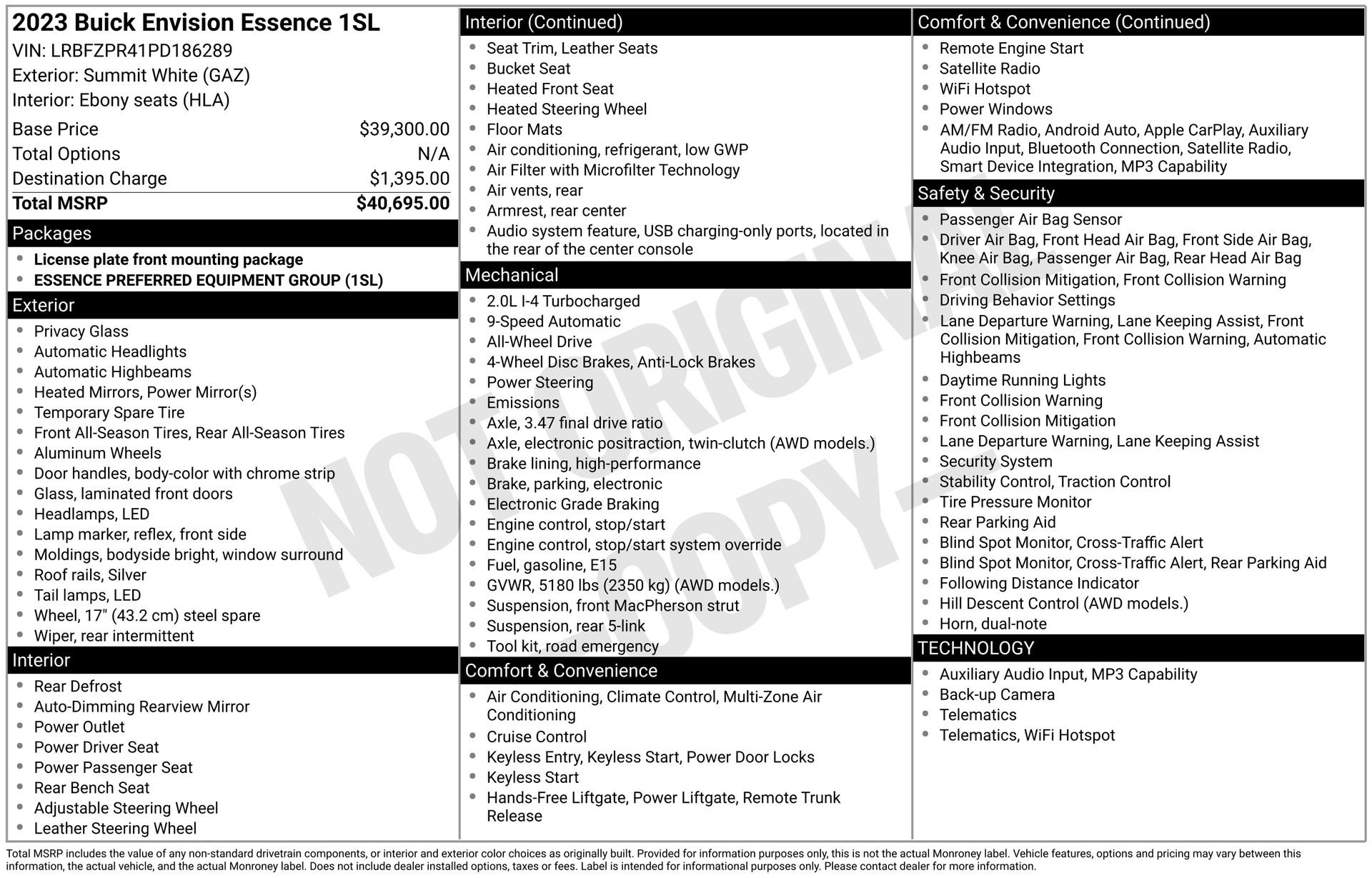 2023 Buick Envision Essence's photo