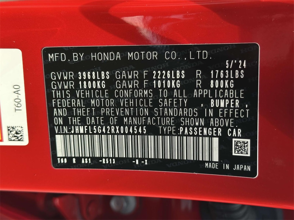 2024 Honda Civic Type R photo 27