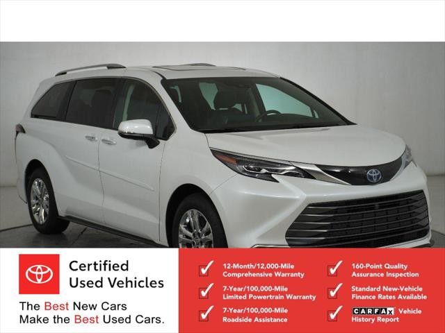 Certified Pre Owned 2024 Toyota SIENNA PLT AWD 7 PASSENGER in