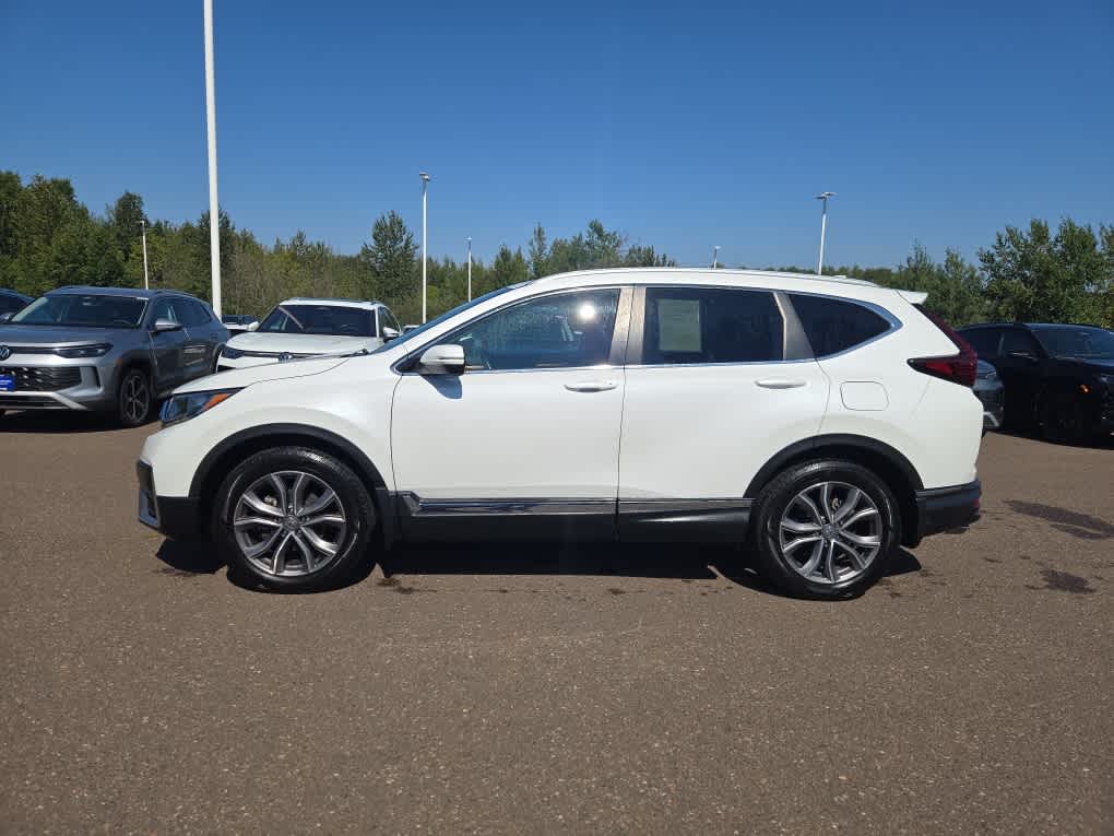 Used 2021 Honda CR-V Touring with VIN 5J6RW2H94ML015720 for sale in Hermantown, Minnesota