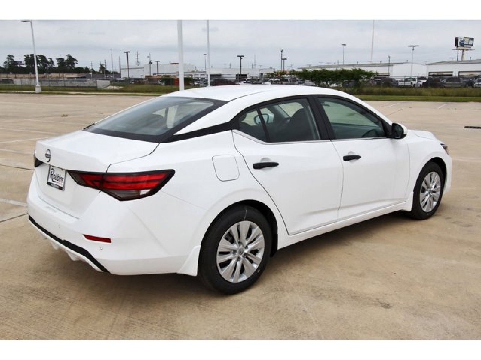 2025 Nissan Sentra S White at Robbins Nissan