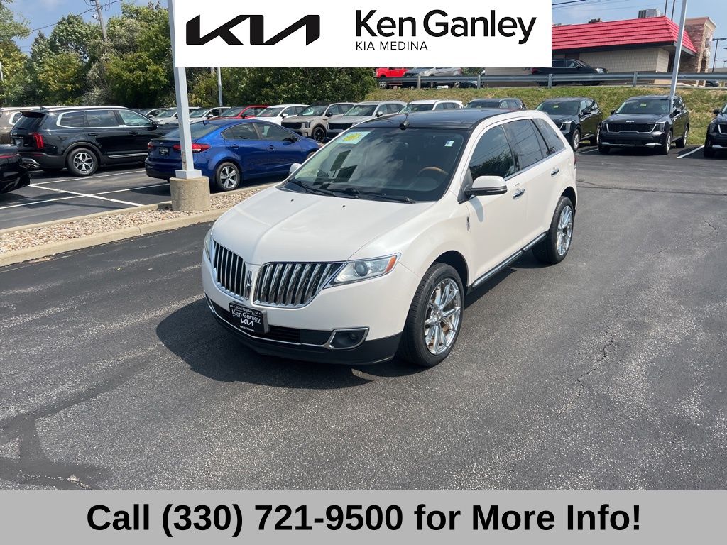 Used 2014 Lincoln MKX Base with VIN 2LMDJ8JK4EBL03477 for sale in Medina, OH