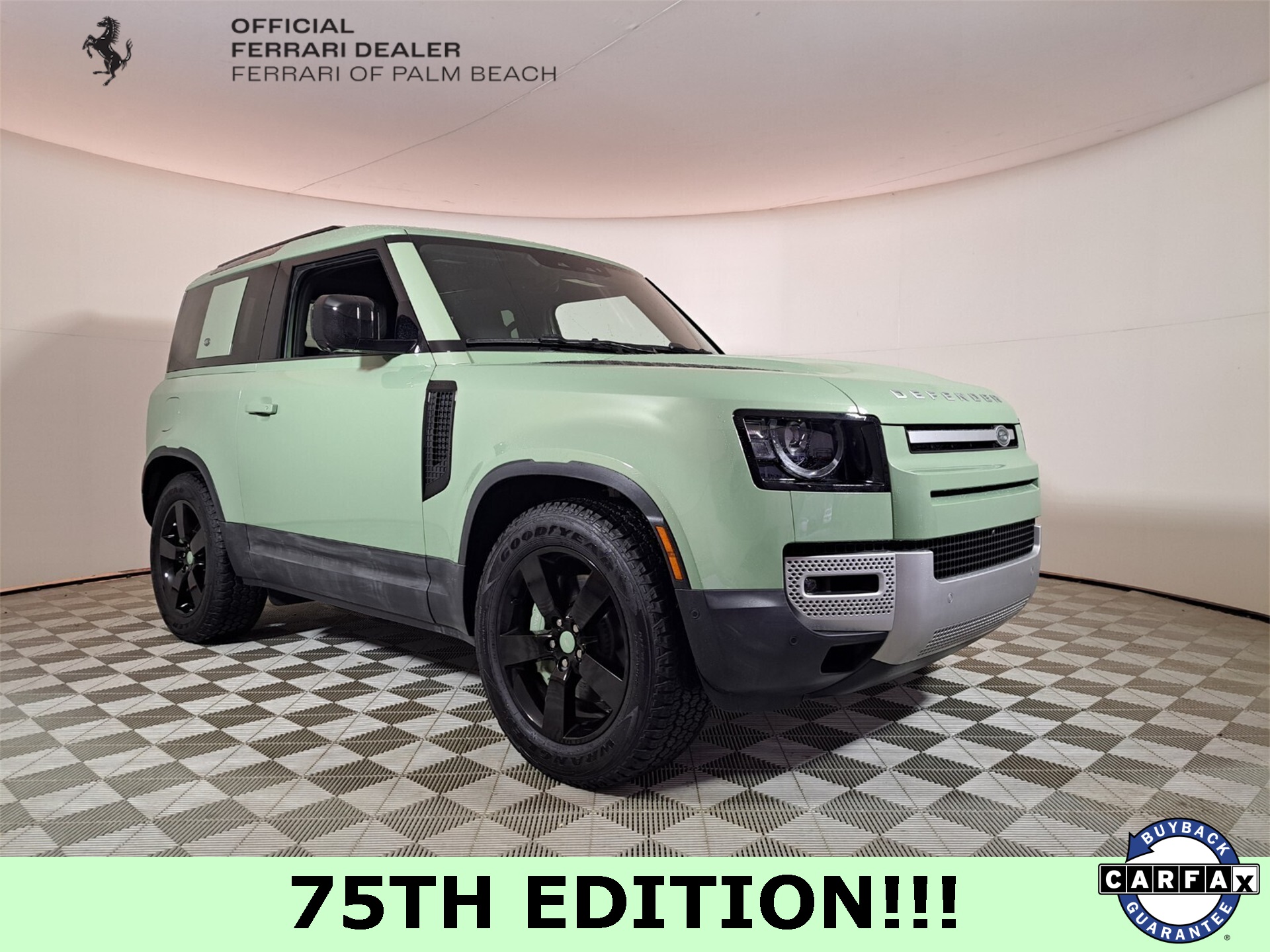 Used 2023 Green Land Rover 75th Edition image 1