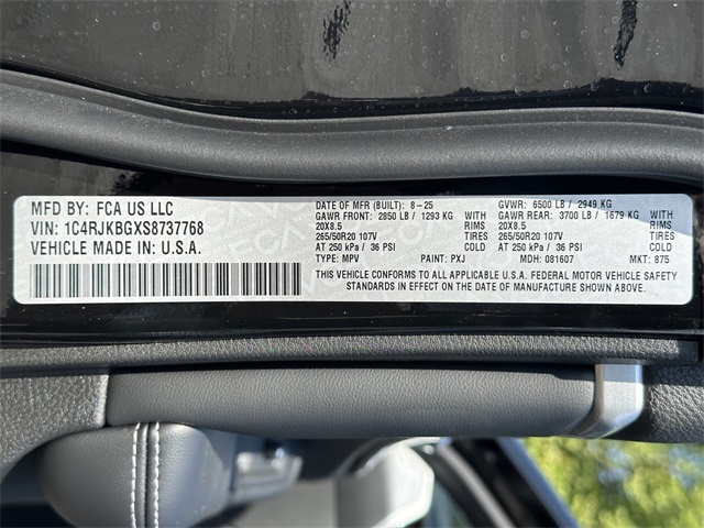 2025 Jeep Grand Cherokee L photo 42