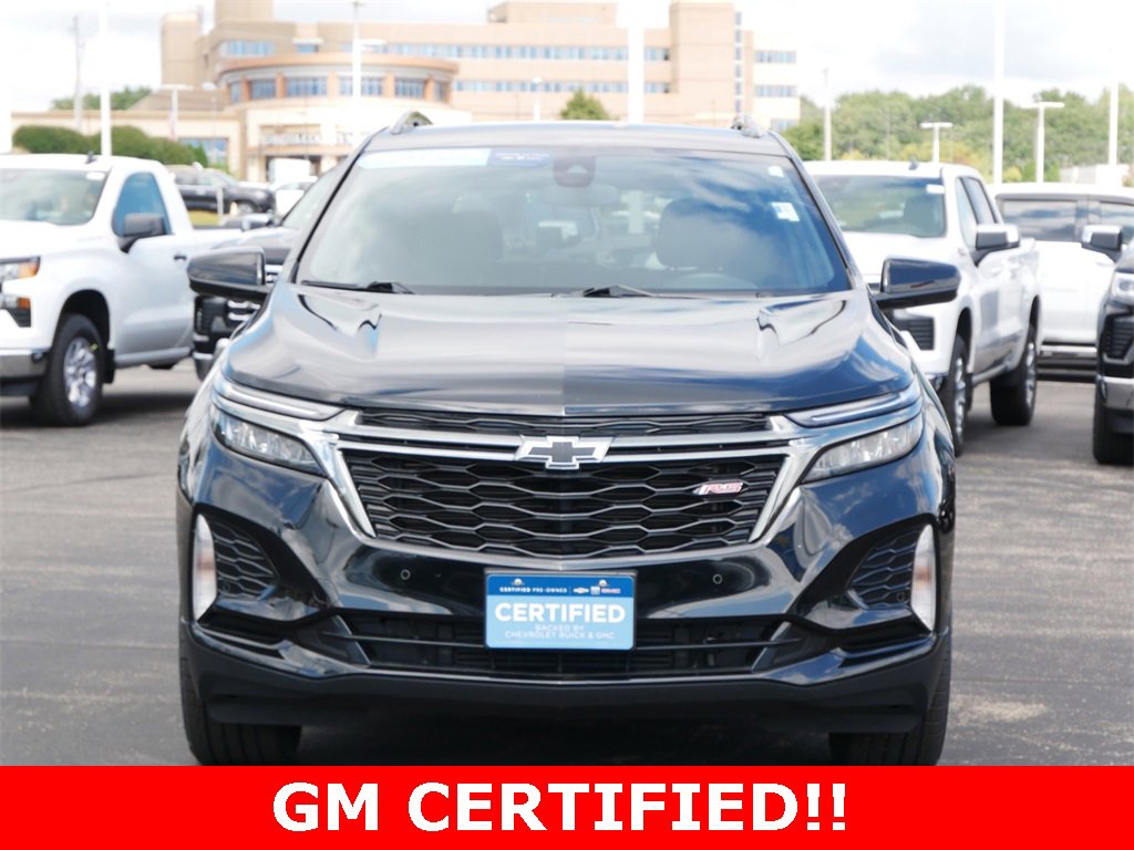 Certified 2023 Chevrolet Equinox RS with VIN 3GNAXWEG7PL232589 for sale in Inver Grove Heights, Minnesota