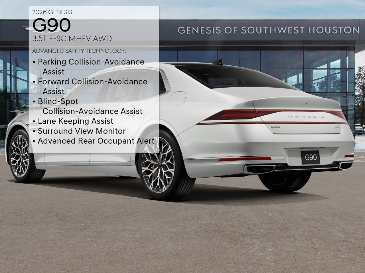 2026 Genesis G90 3.5T E-Supercharger photo 7