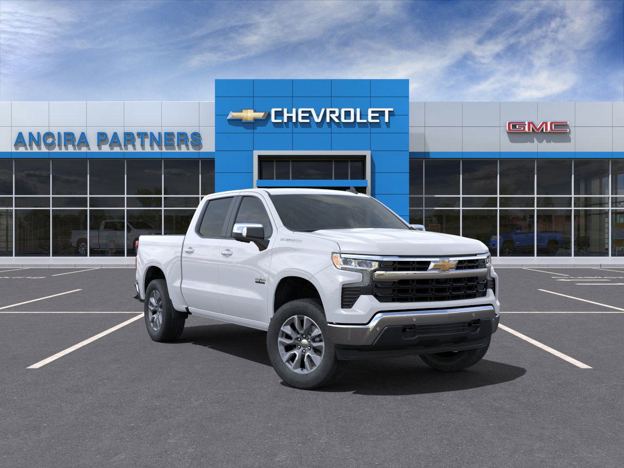 New 2025 Summit White Chevrolet LT image 1