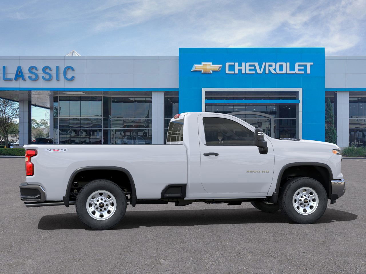 2025 Chevrolet Silverado 2500 HD WT White at Classic Elite Chevrolet Hwy 6