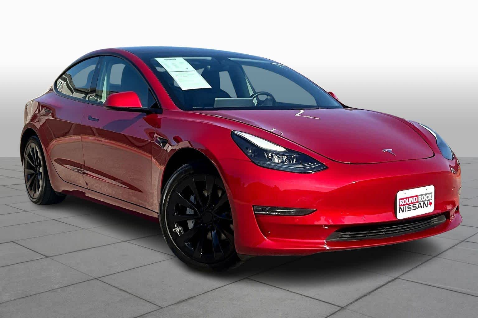 Used 2022 Tesla Model 3 Base with VIN 5YJ3E1EA8NF204057 for sale in Round Rock, TX