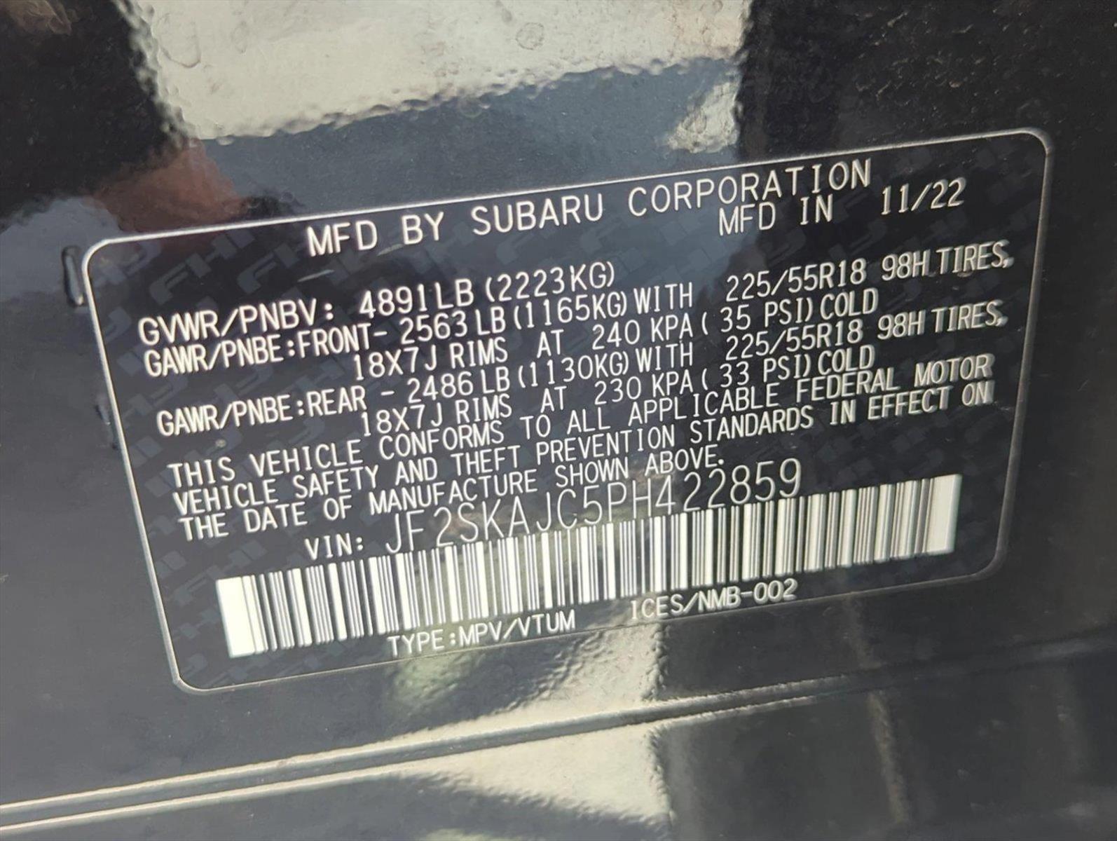 2023 Subaru Forester Sport photo 22