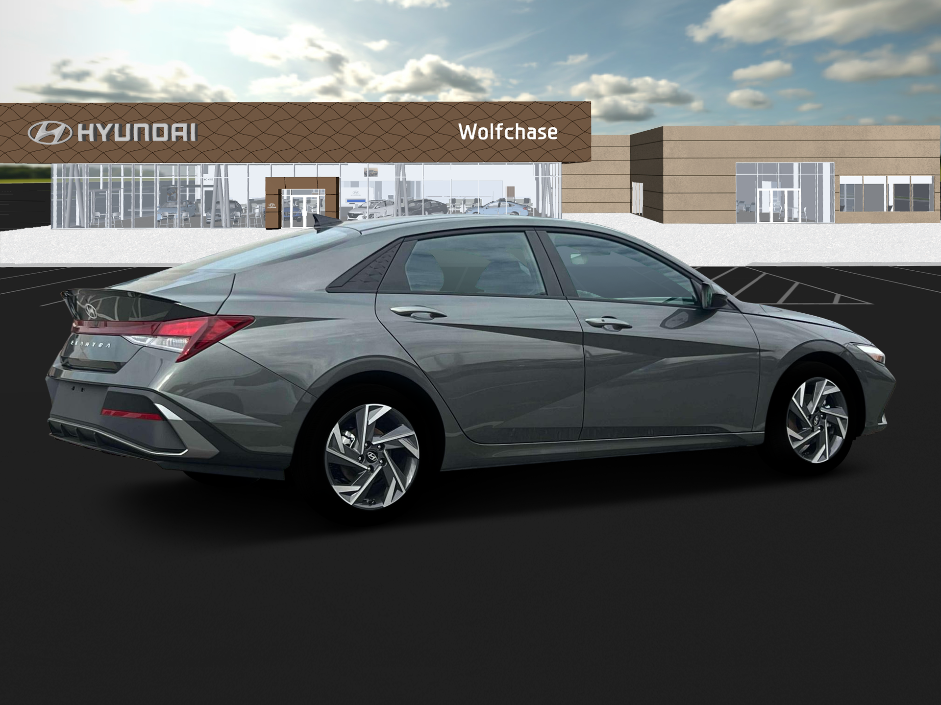 New 2025 Gray Hyundai SEL Sport image 8