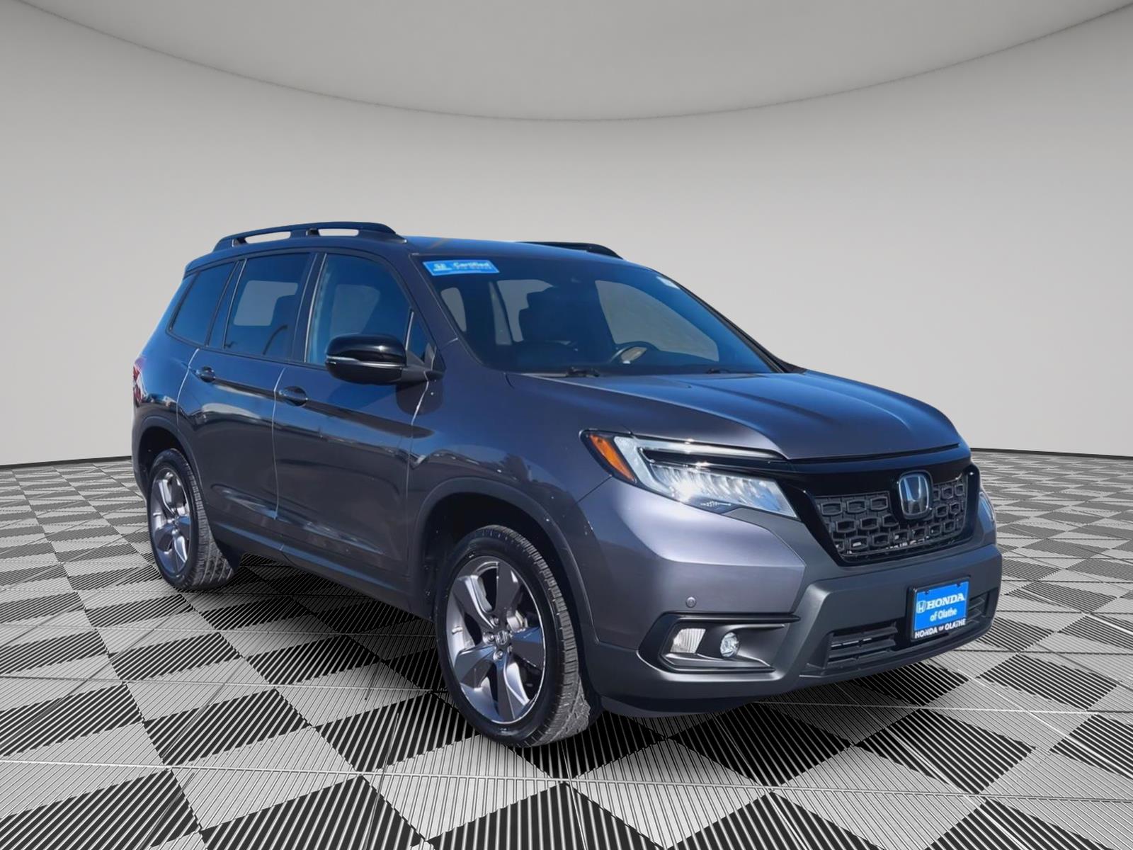 Certified 2020 Honda Passport Touring with VIN 5FNYF8H97LB007357 for sale in Kansas City