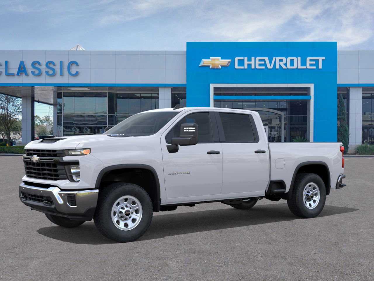 2026 Chevrolet Silverado 3500 HD WT White at Classic Elite Chevrolet Hwy 6