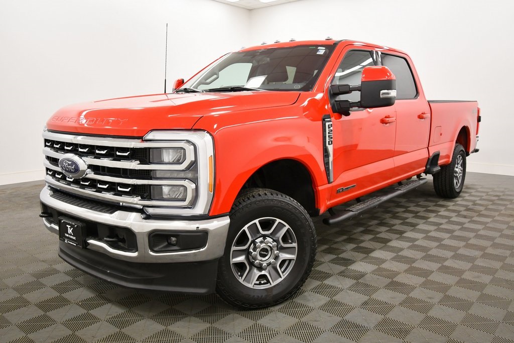 Used 2023 Race Red Ford Lariat image 2