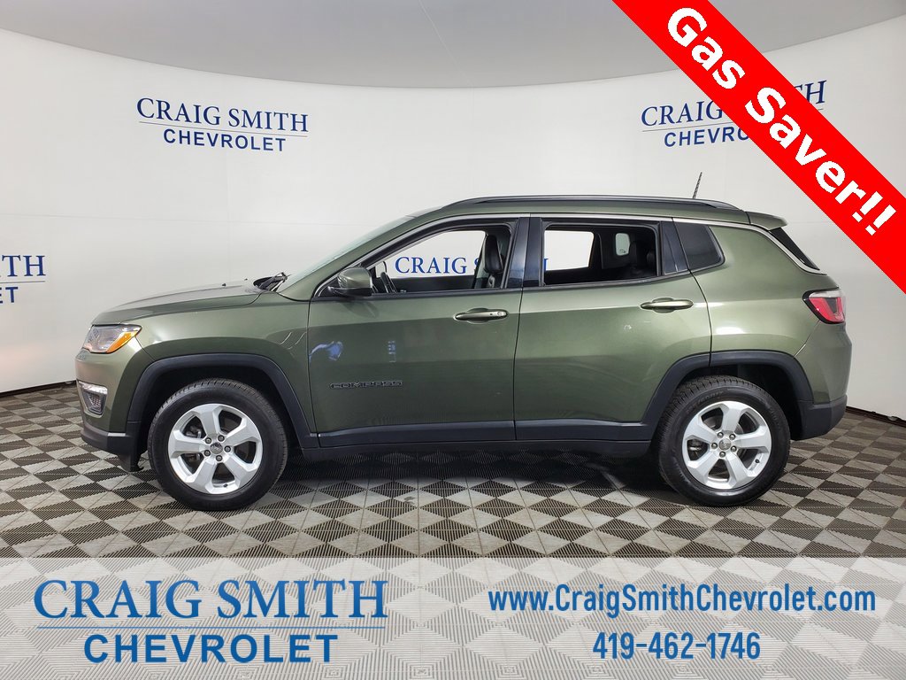 Used 2018 Jeep Compass Latitude with VIN 3C4NJCBB6JT272396 for sale in Galion, OH