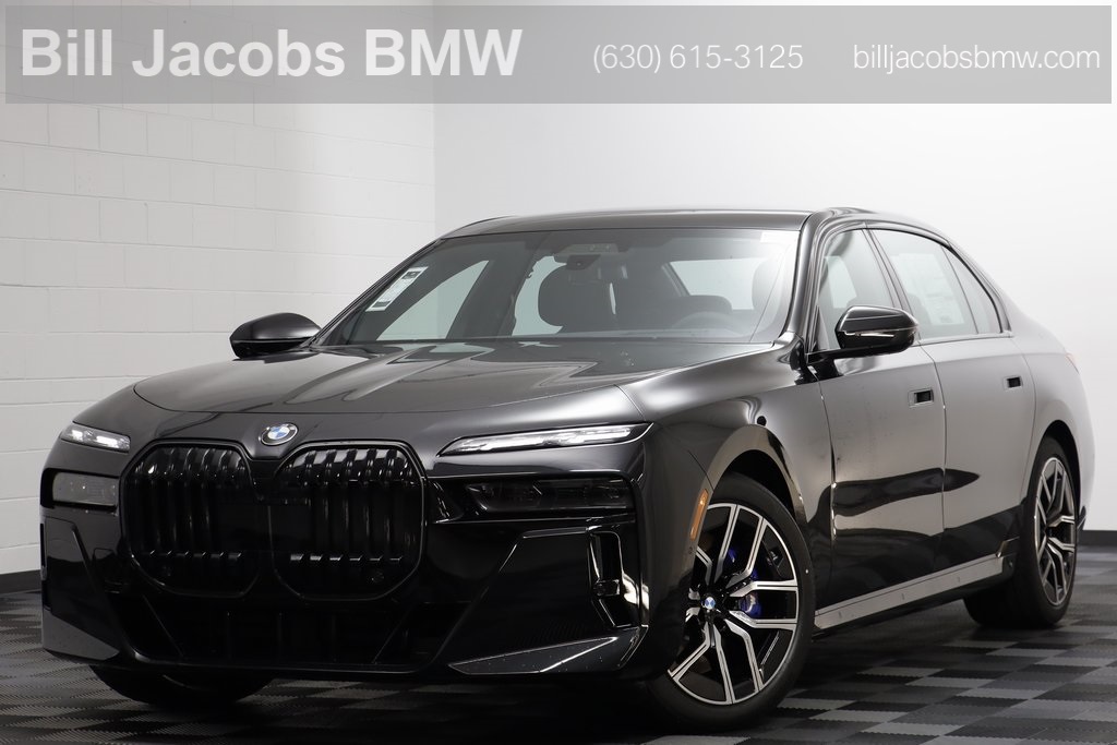 New 2025 Black Sapphire Metallic BMW 760i xDrive image 1
