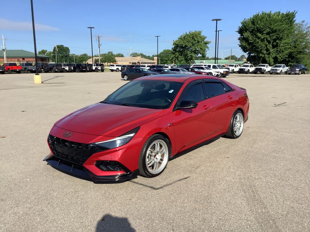 2022 Hyundai Elantra N Line photo 3