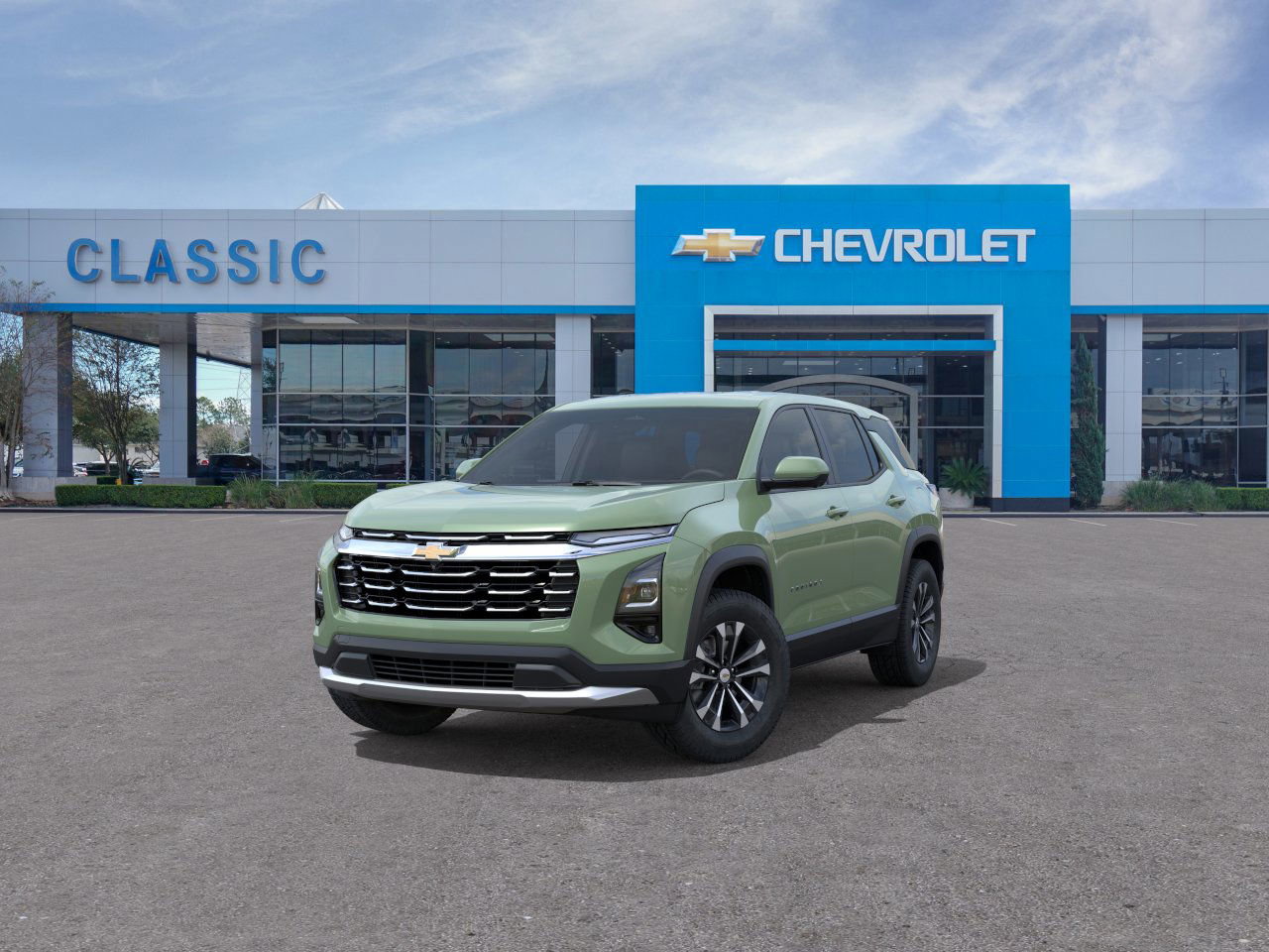 2026 Chevrolet Equinox LT Green at Classic Elite Chevrolet Hwy 6