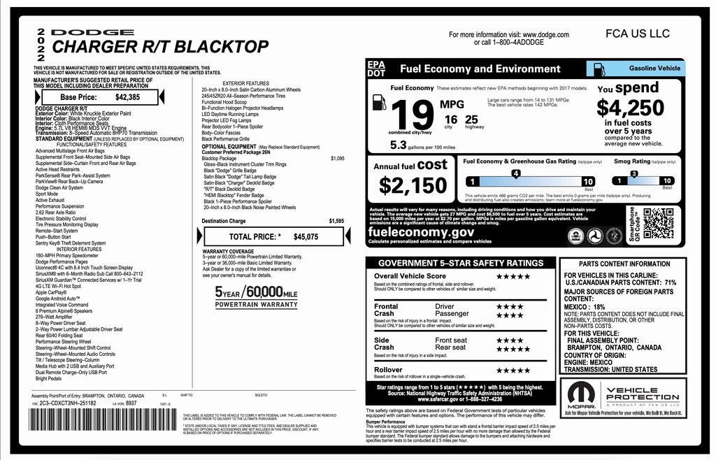 2C3CDXCT3NH251182