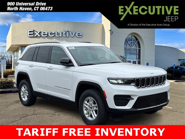 New 2025 Bright White Clearcoat Jeep Laredo image 1