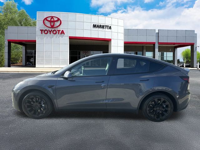 Used 2021 Tesla Model Y Long Range with VIN 5YJYGDEE2MF129357 for sale in Marietta, GA