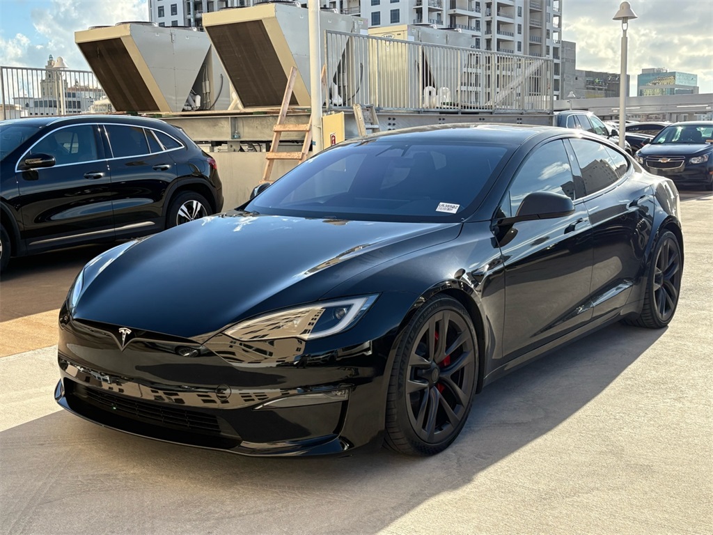Used 2024 Tesla Model S Plaid with VIN 5YJSA1E66RF538502 for sale in Coral Gables, FL