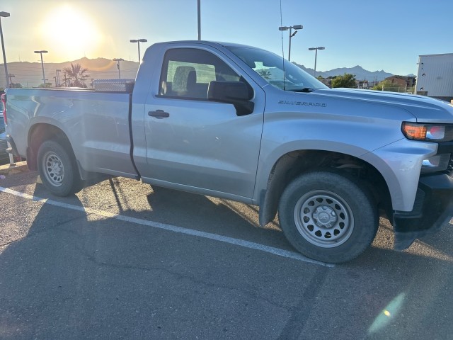 Used 2019 Silver Ice Metallic Chevrolet Work Truck image 10