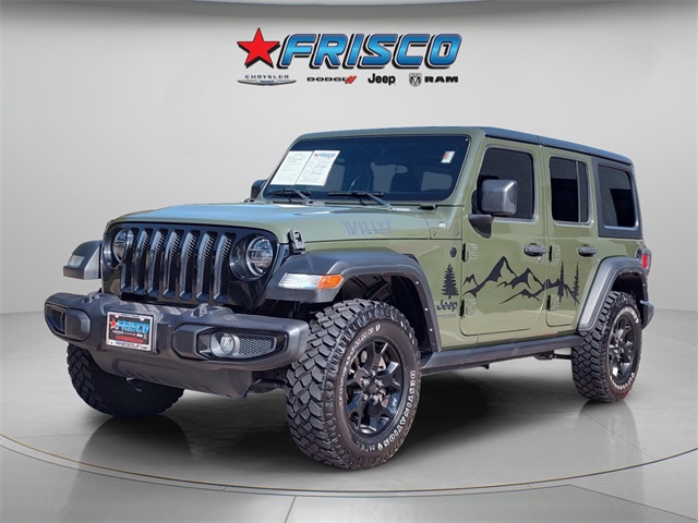2021 Jeep Wrangler Unlimited Willys photo 3