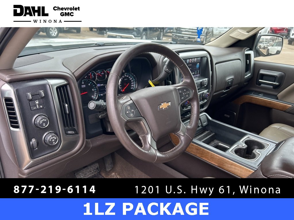 Used 2017 Chevrolet Silverado 1500 LTZ with VIN 3GCUKSEC7HG300636 for sale in Winona, Minnesota