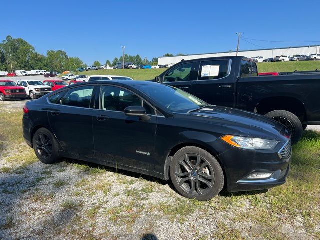Used 2018 Ford Fusion Hybrid SE with VIN 3FA6P0LUXJR228826 for sale in Hendersonville, NC