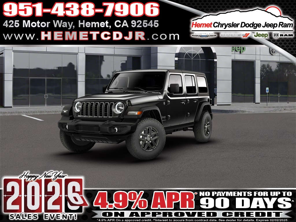2026 Jeep Wrangler 4-Door Sport S's photo