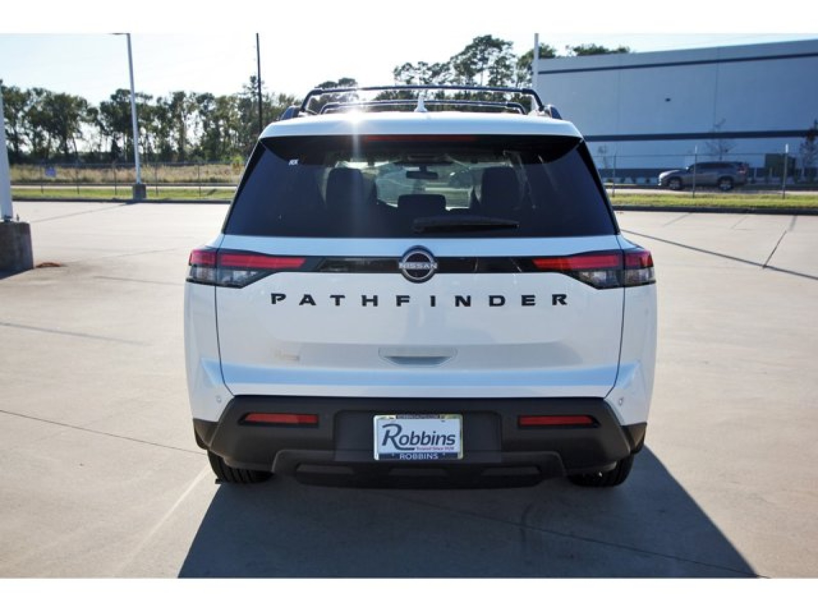 2025 Nissan Pathfinder SV White at Robbins Nissan