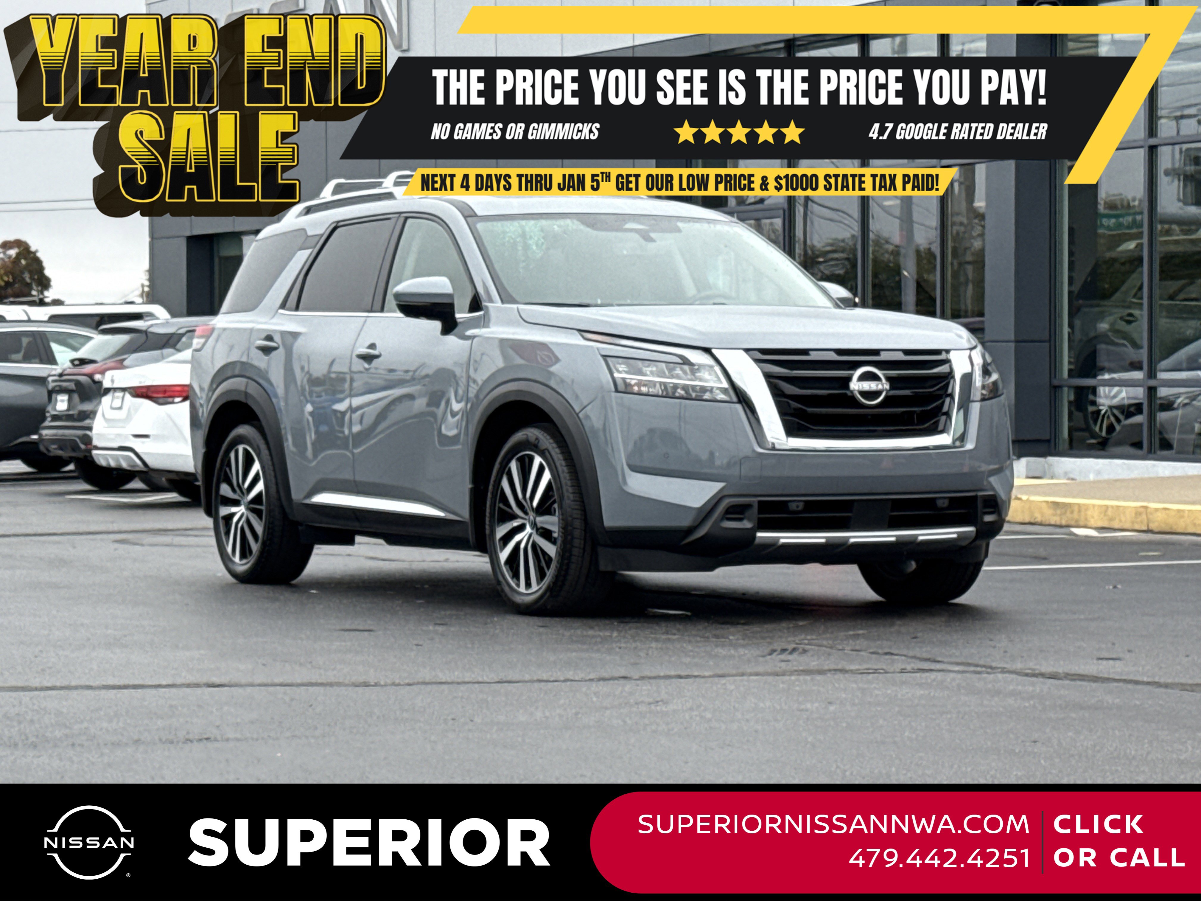 2024 Nissan Pathfinder Platinum's photo