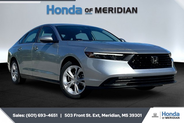 New 2025 Honda Accord Sedan 1.5T LX 4D Sedan in Meridian #10NC2039