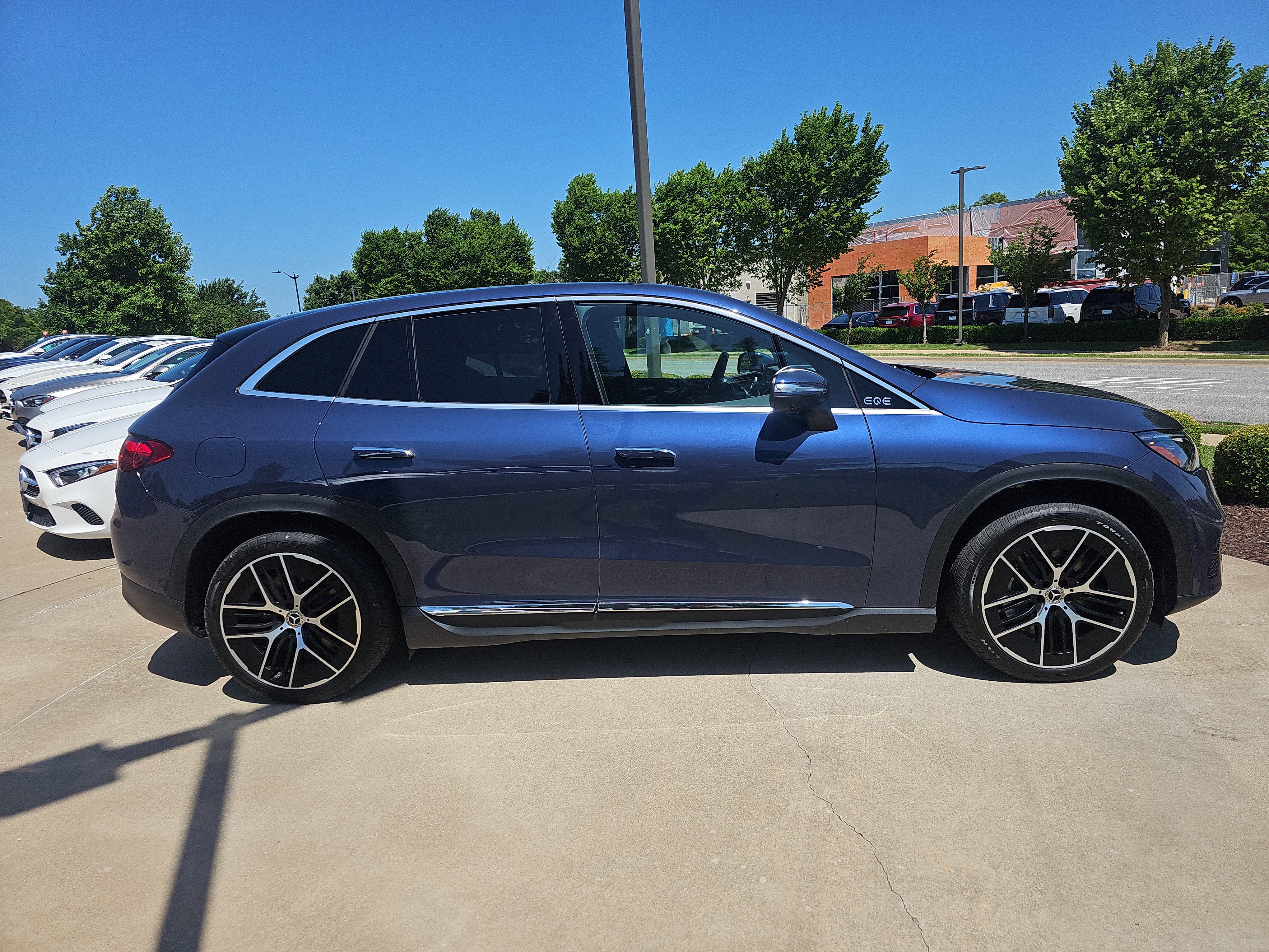 Used 2025 Mercedes-Benz EQE SUV Base with VIN 4JGGM1CB1SA062117 for sale in Bentonville, AR