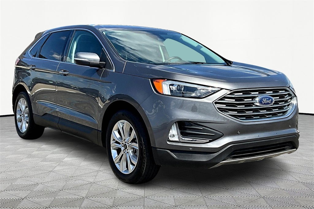 Used 2022 Gray Ford Titanium image 12