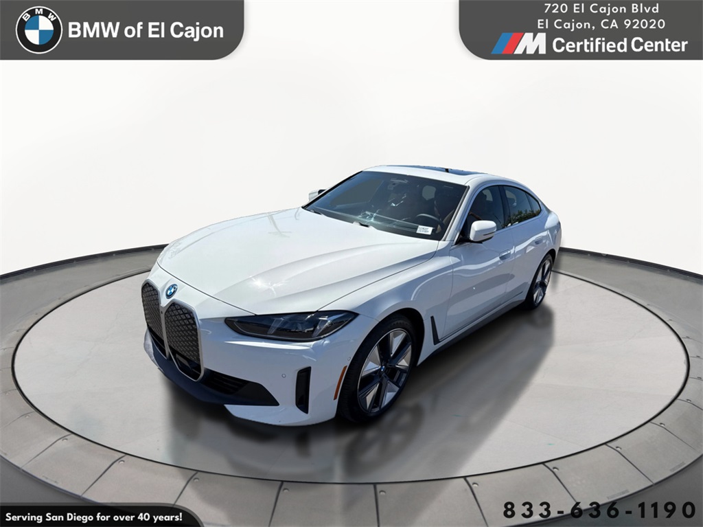 Used 2025 BMW i4 Base with VIN WBY43HD08SFU19620 for sale in El Cajon, CA