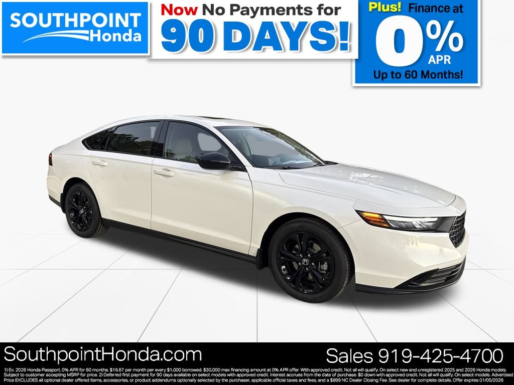 2025 Honda Accord SE's photo