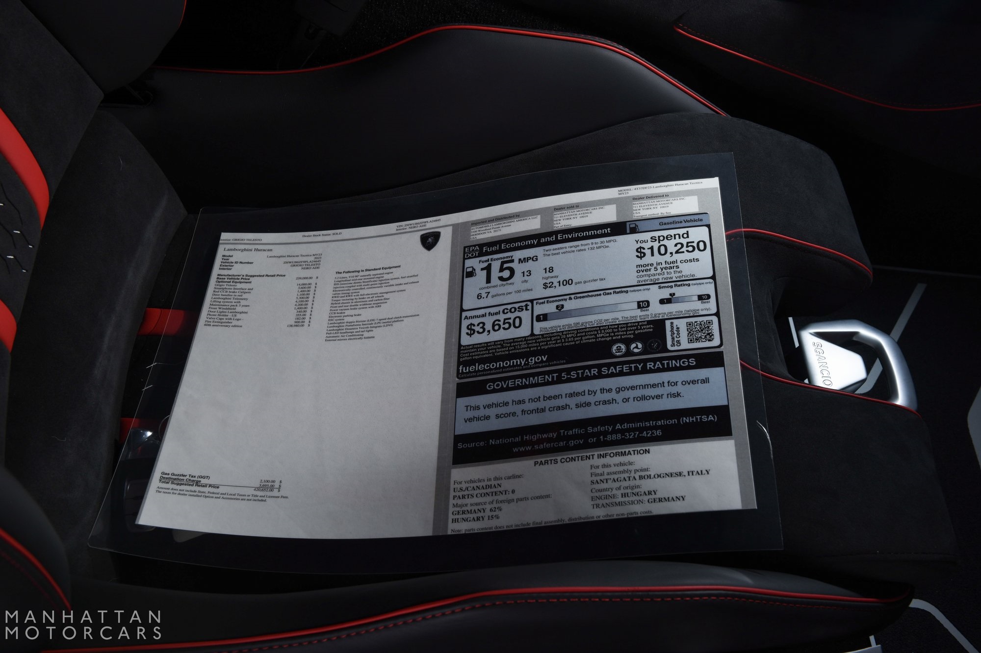 2023 Lamborghini Huracan Tecnica photo 26