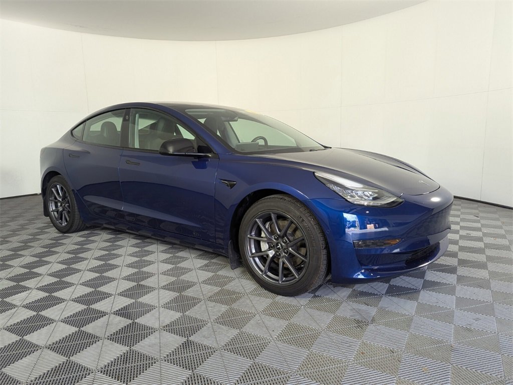 Used 2021 Tesla Model 3 Base with VIN 5YJ3E1EA1MF851706 for sale in West Palm Beach, FL