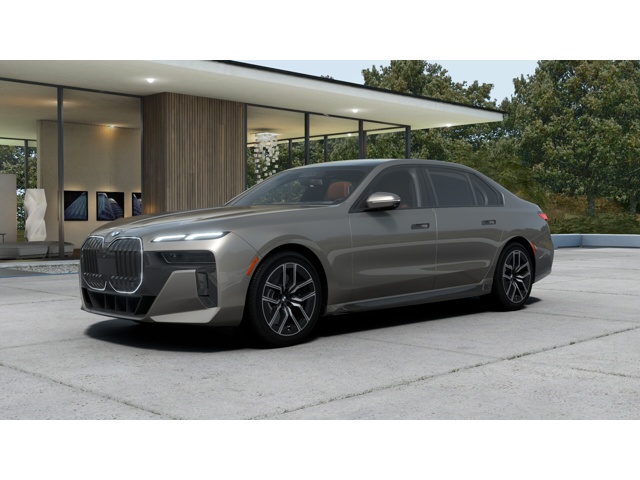 New 2025 Oxide Grey Metallic BMW 740i xDrive image 1