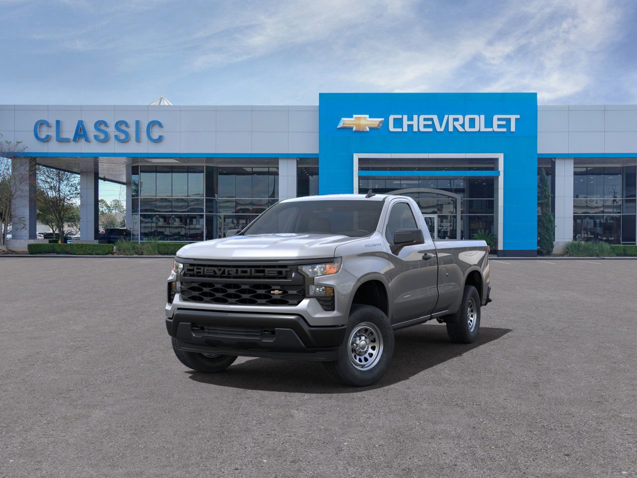 2025 Chevrolet Silverado 1500 WT Gray at Browns Ford of Amsterdam