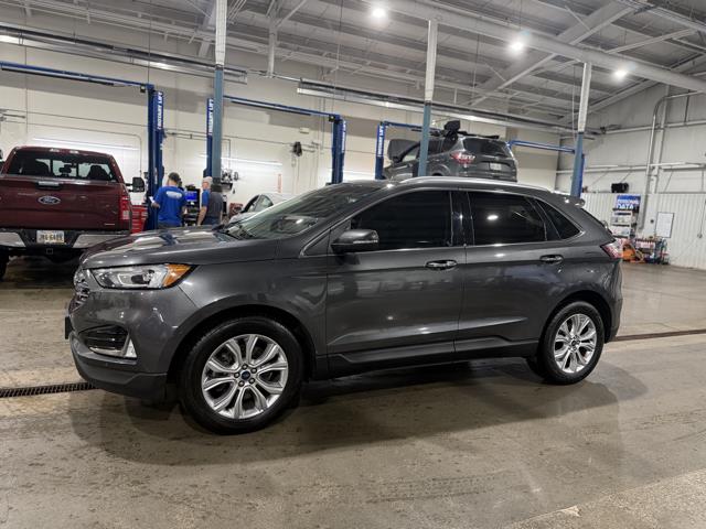 Used 2020 Ford Edge Titanium with VIN 2FMPK4K99LBB48092 for sale in Madison, OH