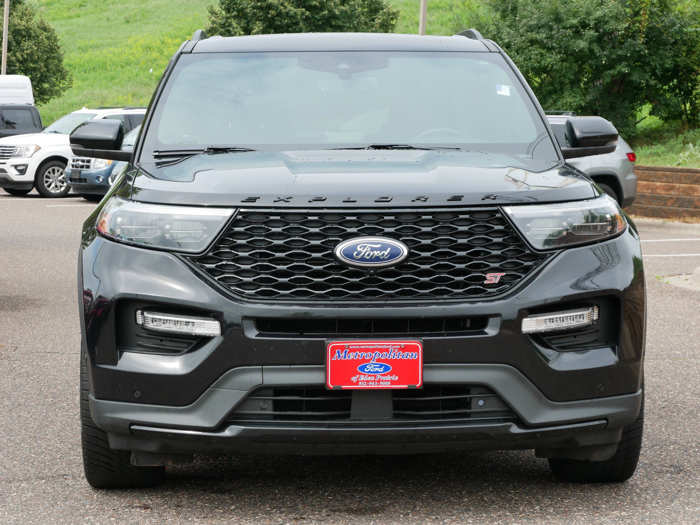 Used 2022 Ford Explorer ST with VIN 1FM5K8GC0NGA96978 for sale in Eden Prairie, Minnesota