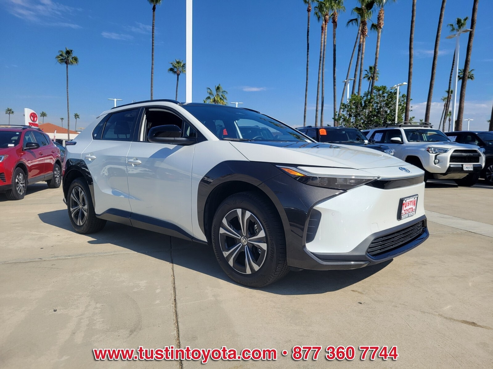 Certified 2024 Toyota bZ4X XLE with VIN JTMAAAAA2RA044569 for sale in Tustin, CA